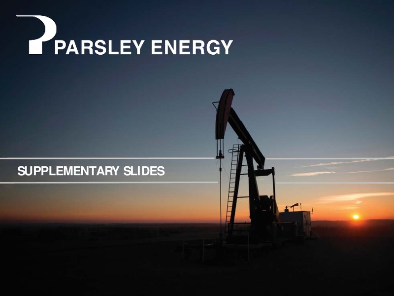 June 2017 Investor Presentation – Parsley Energy Inc. – slide 14