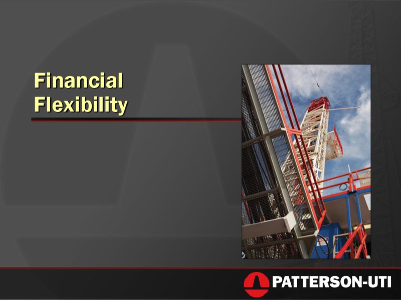 Barclays CEO Energy Conference – Patterson-Uti Energy Inc. – slide 23