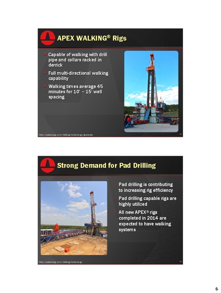 CREDIT SUISSE 19TH ANNUAL ENERGY SUMMIT – Patterson-Uti Energy Inc. – slide 5