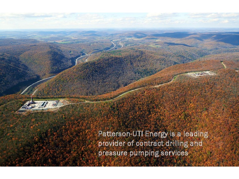 2014 GLOBAL ENERGY AND UTILITIES CONFERENCE – Patterson-Uti Energy Inc. – slide 2