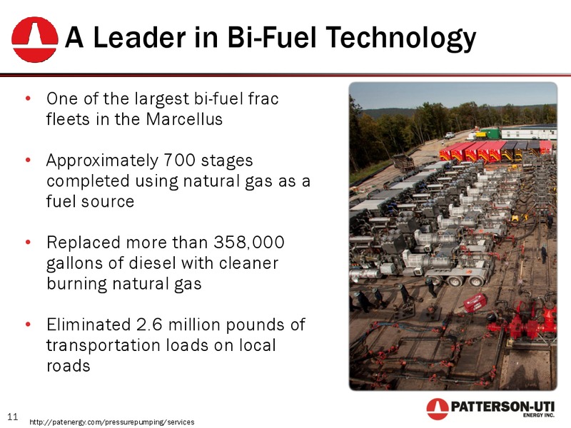 2014 GLOBAL ENERGY AND UTILITIES CONFERENCE – Patterson-Uti Energy Inc. – slide 10