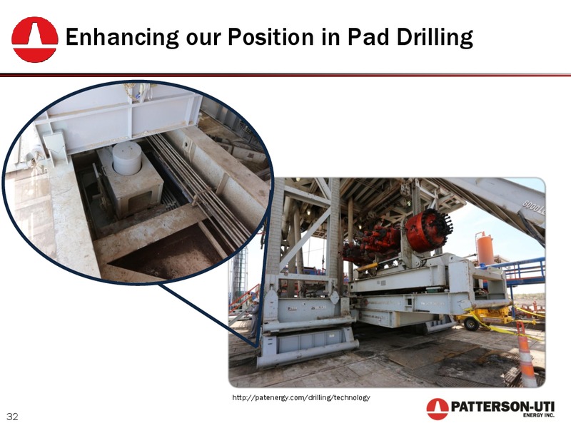 2014 GLOBAL ENERGY AND UTILITIES CONFERENCE – Patterson-Uti Energy Inc. – slide 31