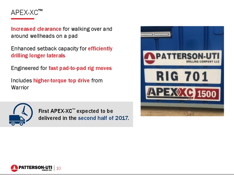 May 2017 UBS Global Oil and Gas Conference – Patterson-Uti Energy Inc. – slide 8