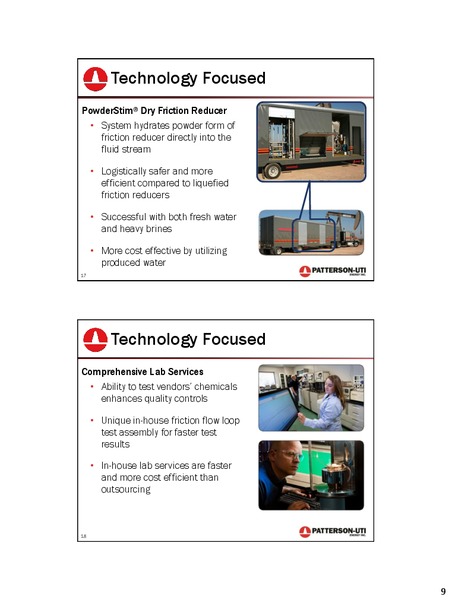 UBS Global Oil and Gas Conference – Patterson-Uti Energy Inc. – slide 10