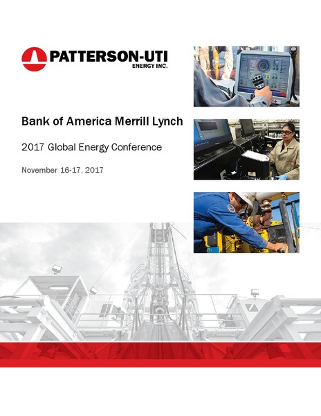 BAML 2017 Global Energy Conference – Patterson-Uti Energy Inc. – slide 1