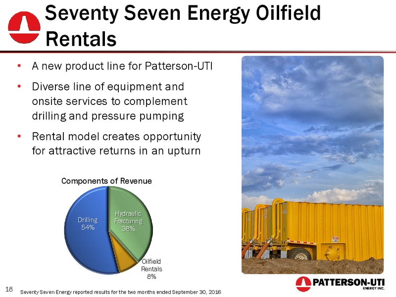 Merger with Seventy Seven Energy – Patterson-Uti Energy Inc. – slide 16