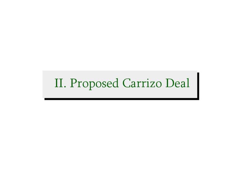 Callon Acquisition of Carrizo – Paulson & Company – slide 8