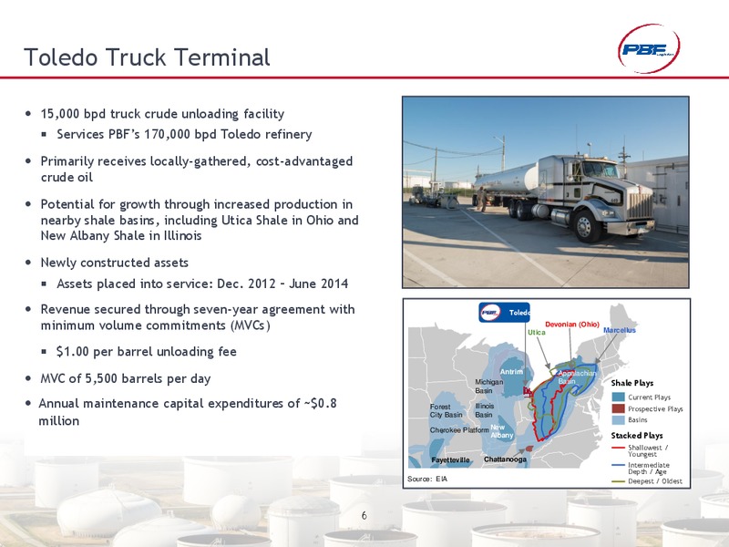 BARCLAYS MLP CORPORATE ACCESS DAY – PBF Logistics Lp – slide 5