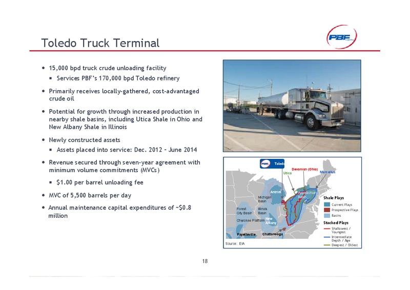 CREDIT SUISSE MLP AND ENERGY LOGISTICS CONFERENCE – PBF Logistics Lp – slide 17