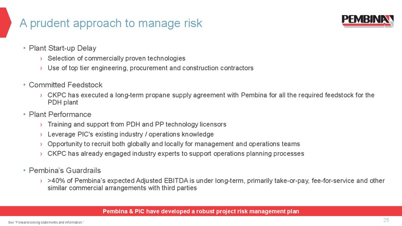CKPC FID Presentation – Pembina Pipeline Corp – slide 24