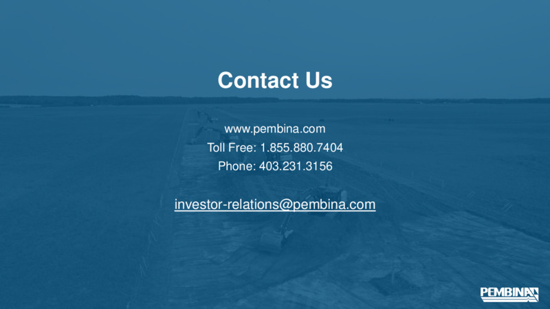 April 2025 Presentation – Pembina Pipeline Corp – slide 45