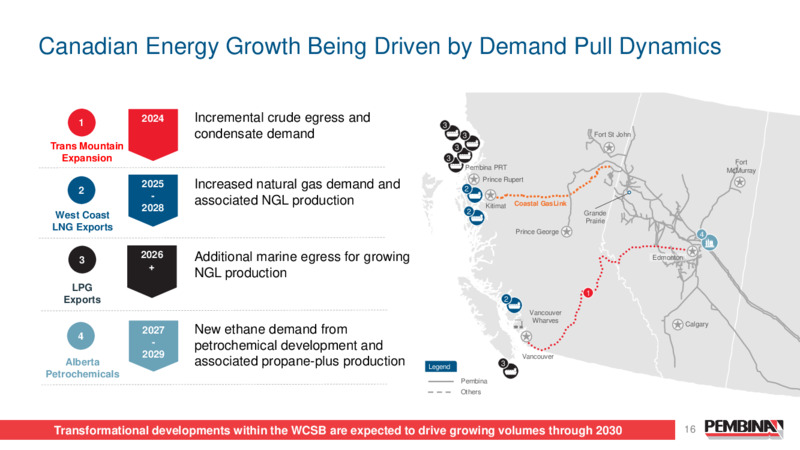 Pembina Pipeline Corporation 2024 Investor Day – Pembina Pipeline Corp – slide 16
