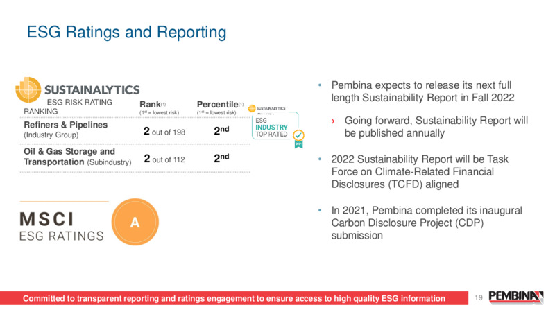 July 2022 Investor Presentation – Pembina Pipeline Corp – slide 18