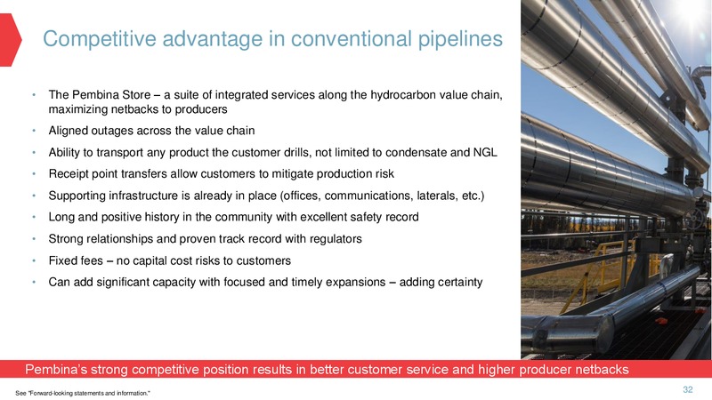 August 2019 Corporate Presentation – Pembina Pipeline Corp – slide 30