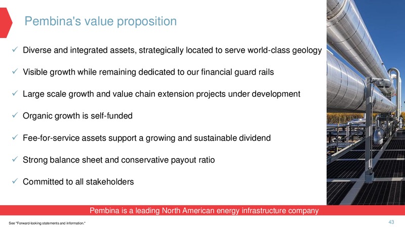 September 2018 Corporate Update – Pembina Pipeline Corp – slide 41