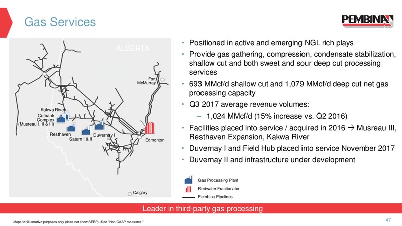 November 2017 Corporate Presentation – Pembina Pipeline Corp – slide 46