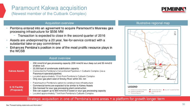 April 2016 Investor Presentation – Pembina Pipeline Corp – slide 41