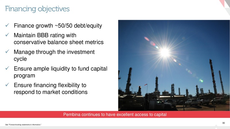 JUNE 2015 INVESTOR PRESENTATION – Pembina Pipeline Corp – slide 29