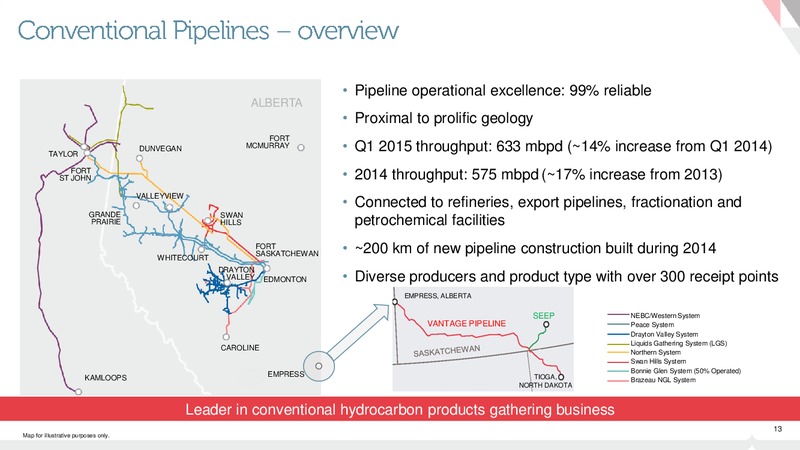 JULY 2015 INVESTOR PRESENTATION – Pembina Pipeline Corp – slide 12
