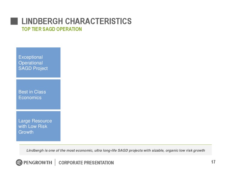 January 2017 Corporate Presentation – Pengrowth Energy Corp – slide 17