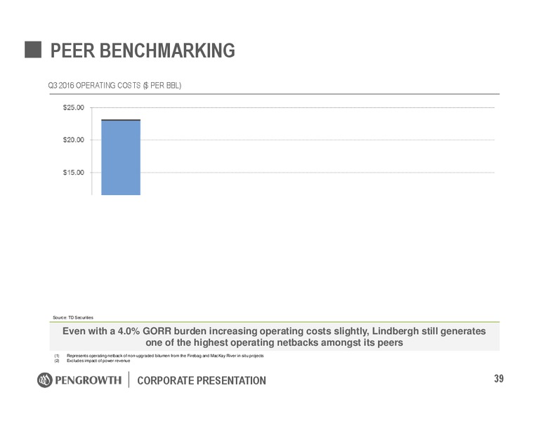 January 2017 Corporate Presentation – Pengrowth Energy Corp – slide 39