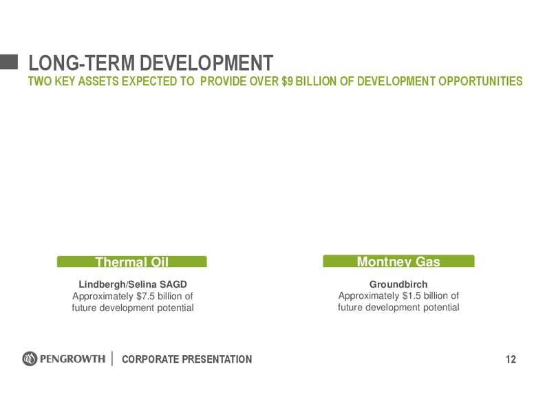 October 2017 Corporate Presentation – Pengrowth Energy Corp – slide 12