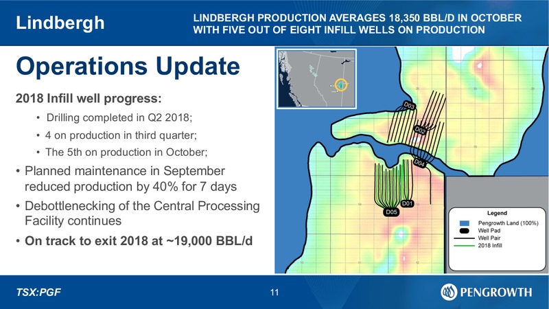 3Q 2018 Earnings Presentation – Pengrowth Energy Corp – slide 9