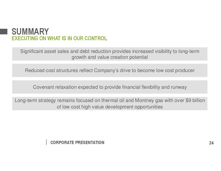 November 2017 Corporate Presentation – Pengrowth Energy Corp – slide 24