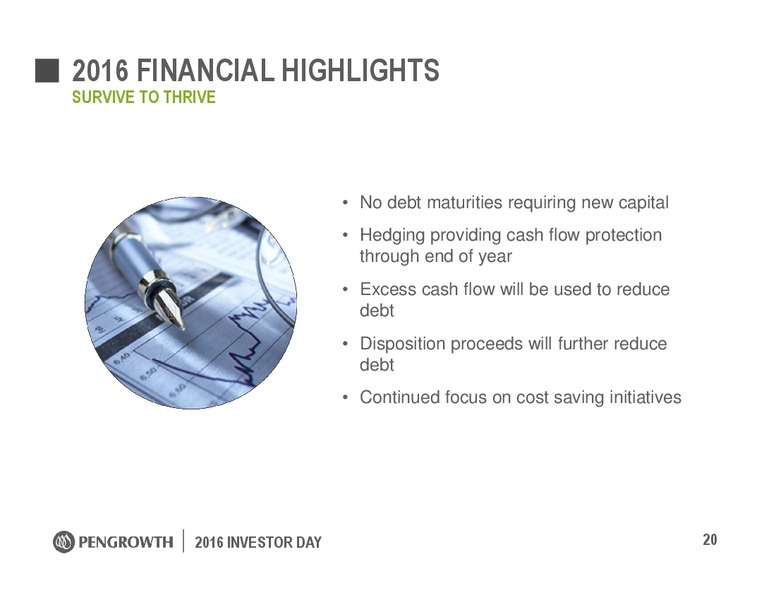 Investor Day – Pengrowth Energy Corp – slide 20