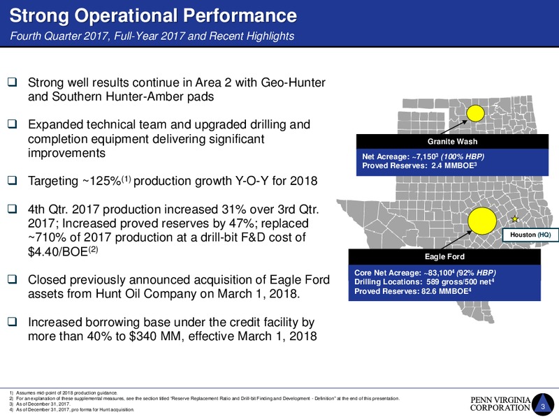 Scotia Howard Weil 2018 Energy Conference – Penn Virginia Corp – slide 3