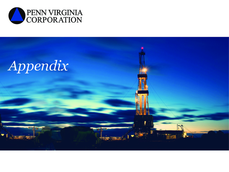 August 2018 Earnings Presentation – Penn Virginia Corp – slide 19