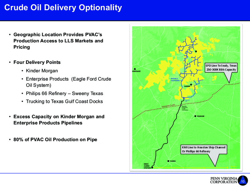 Barclays Global CEO Energy Power Conference – Penn Virginia Corp – slide 10
