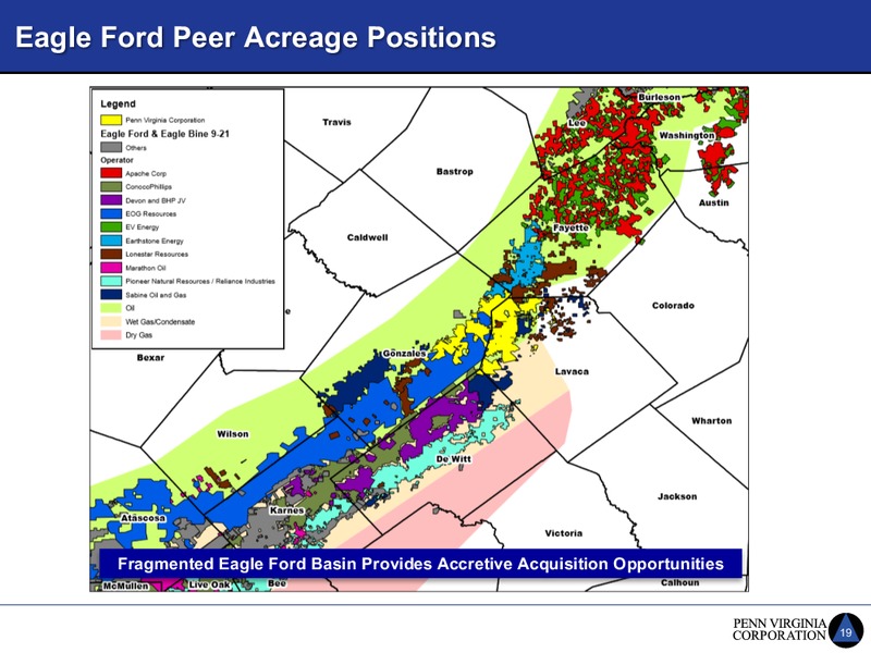 Capital One Securities Conference 12th Annual Energy Conference – Penn Virginia Corp – slide 19