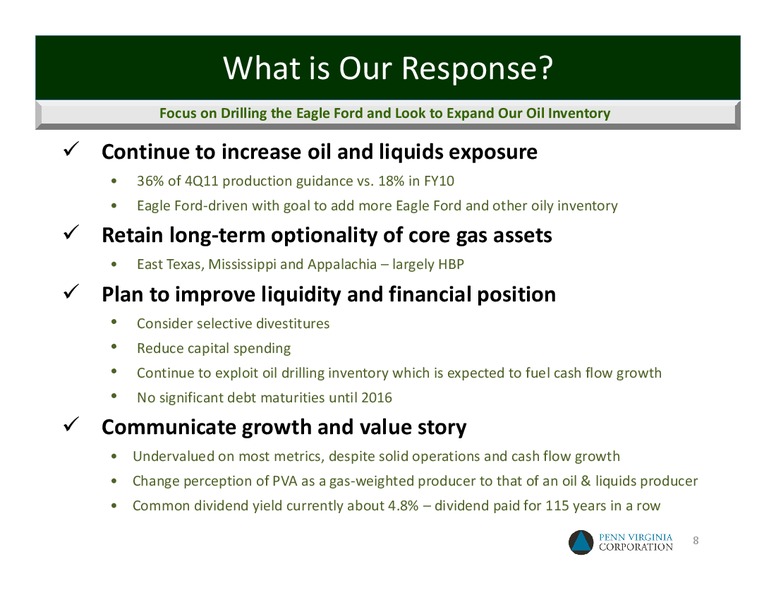 IPAA Oil and Gas Investment Symposium Florida – Penn Virginia Corp – slide 7