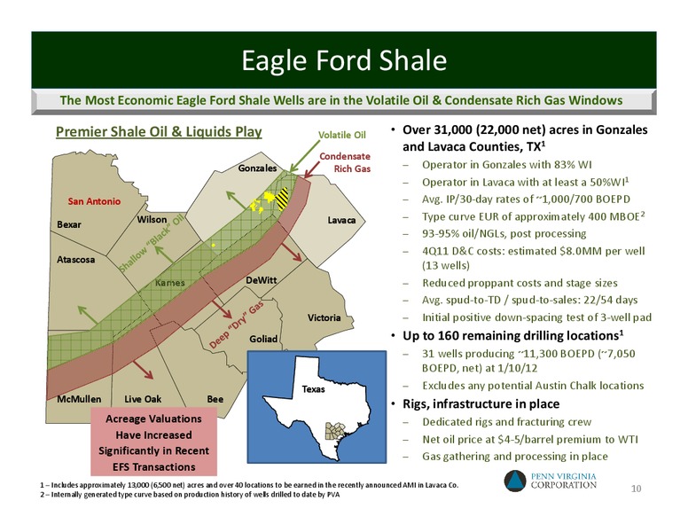 IPAA Oil and Gas Investment Symposium Florida – Penn Virginia Corp – slide 9