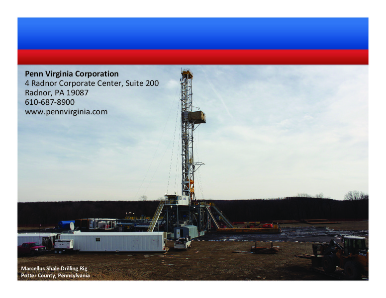 Howard Weil 39th Annual Energy Conference – Penn Virginia Corp – slide 21