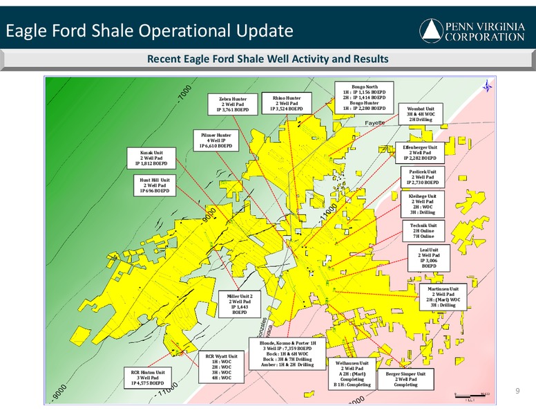 IPAA OGIS NEW YORK – Penn Virginia Corp – slide 9