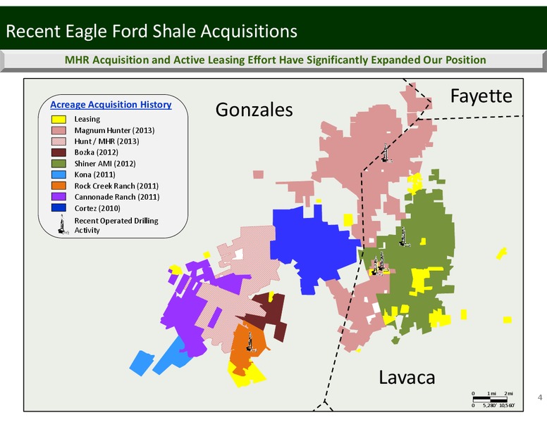 DUG Eagle Ford Conference – Penn Virginia Corp – slide 4