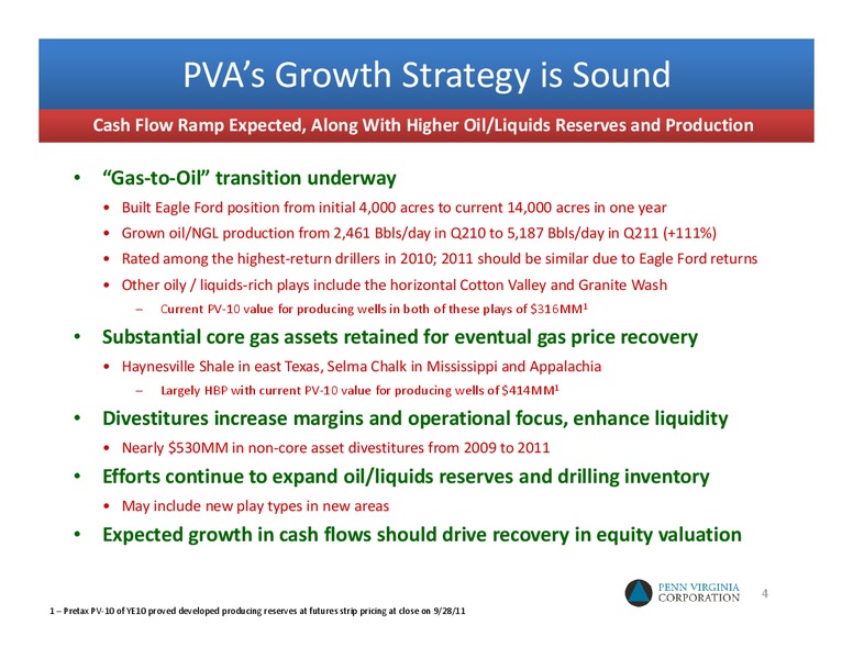 Johnson Rice & Company Energy Conference – Penn Virginia Corp – slide 3