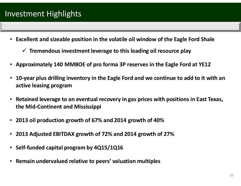 Canaccord Genuity Global Resource Conference – Penn Virginia Corp – slide 20