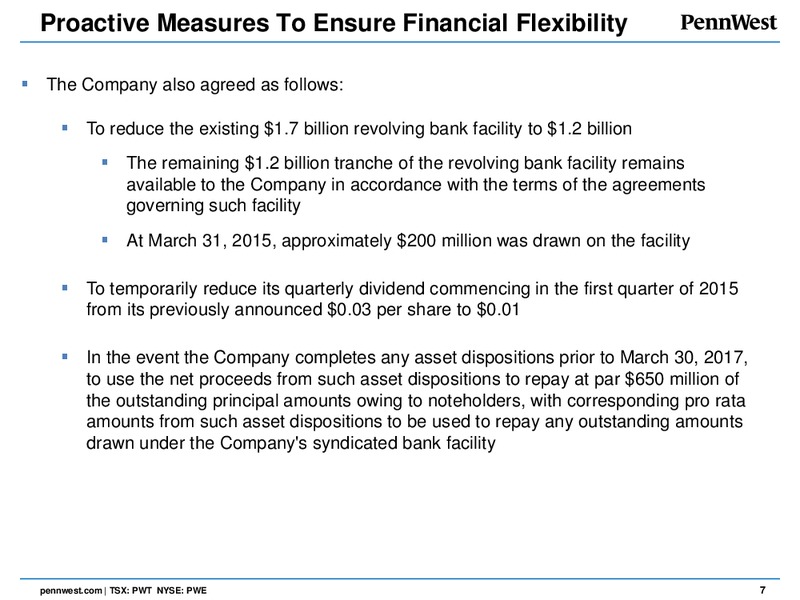 June 2015 Corporate Presentation – Penn West Petroleum Ltd. – slide 5