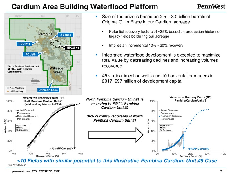 January 2017 Corporate Presentation – Penn West Petroleum Ltd. – slide 6