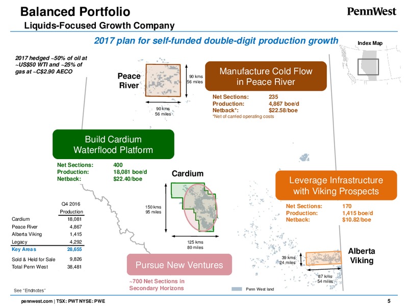 March 2017 Corporate Presentation – Penn West Petroleum Ltd. – slide 4