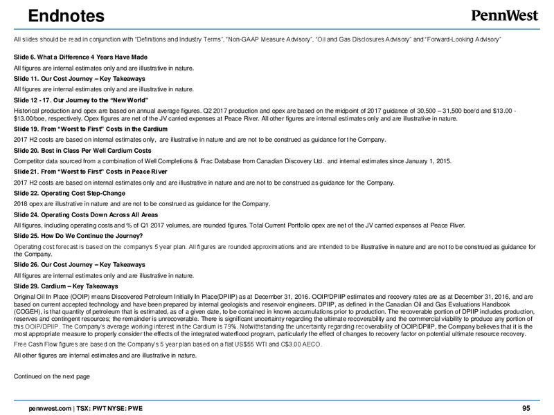 June 2017 Analyst Day – Penn West Petroleum Ltd. – slide 89