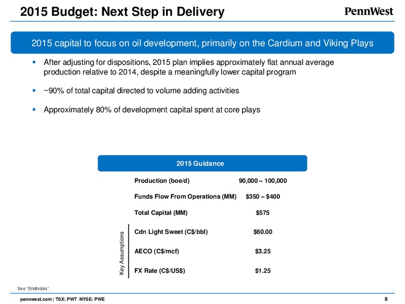 JULY 2015 INVESTOR PRESENTATION – Penn West Petroleum Ltd. – slide 6