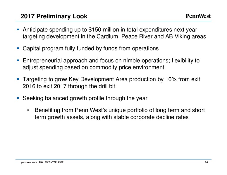 Energy Growth Conference – Penn West Petroleum Ltd. – slide 13