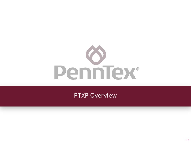August 2016 Investor Presentation – Penntex Midstream Partners LLC – slide 12