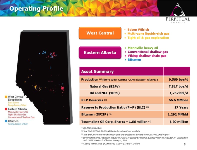 January 2019 Corporate Presentation – Perpetual Energy Inc – slide 4