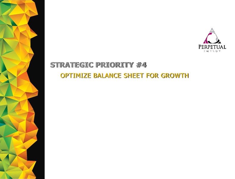 July 2018 Corporate Presentation – Perpetual Energy Inc – slide 27