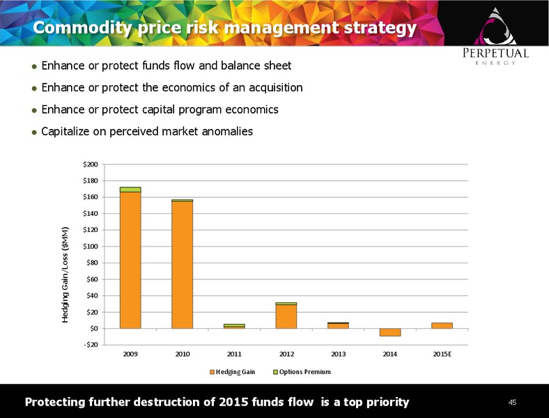 July 2015 Investor Presentation – Perpetual Energy Inc – slide 44